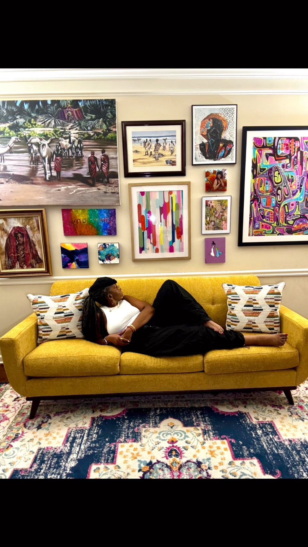 My daughter created this gallery wall.  I’m just trying to dress nice enough to be in it 😊😁 These pants are a steal at $25!

#LTKFindsUnder50 #LTKFindsUnder100 #LTKootd