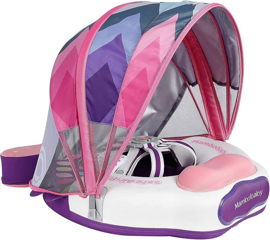 Mambobaby Float Upgrade Add Tail Baby Float with Canopy for Infant Waist Swimming Ring Swim Train... | Amazon (US)