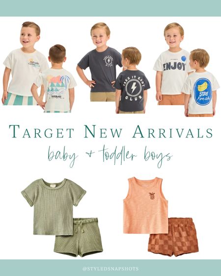 Target new arrivals 🎯 baby & toddler boy styles 

boys outfits, toddler style, kids finds 

#LTKkids #LTKstyletip #LTKfindsunder50