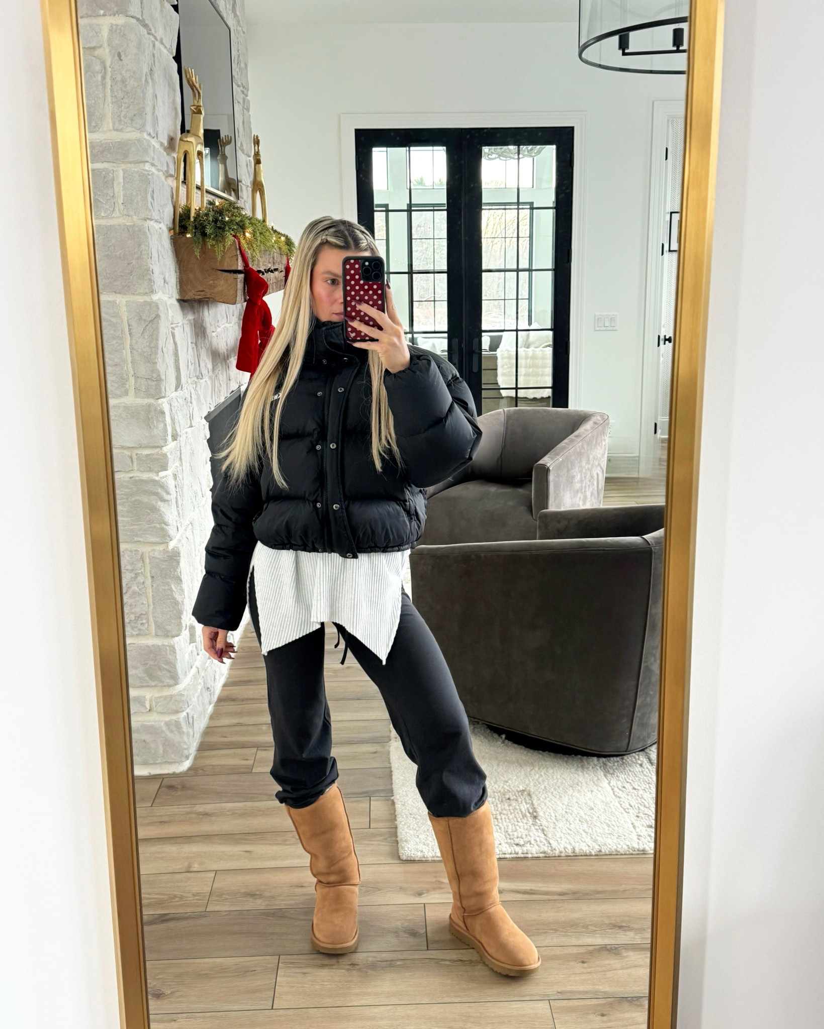 My winter weather attire 🤭👏🏼🤍 tall Ugg girl. And these straight leg pants are the best staple 🤍

#LTKSeasonal #LTKHoliday #LTKActive