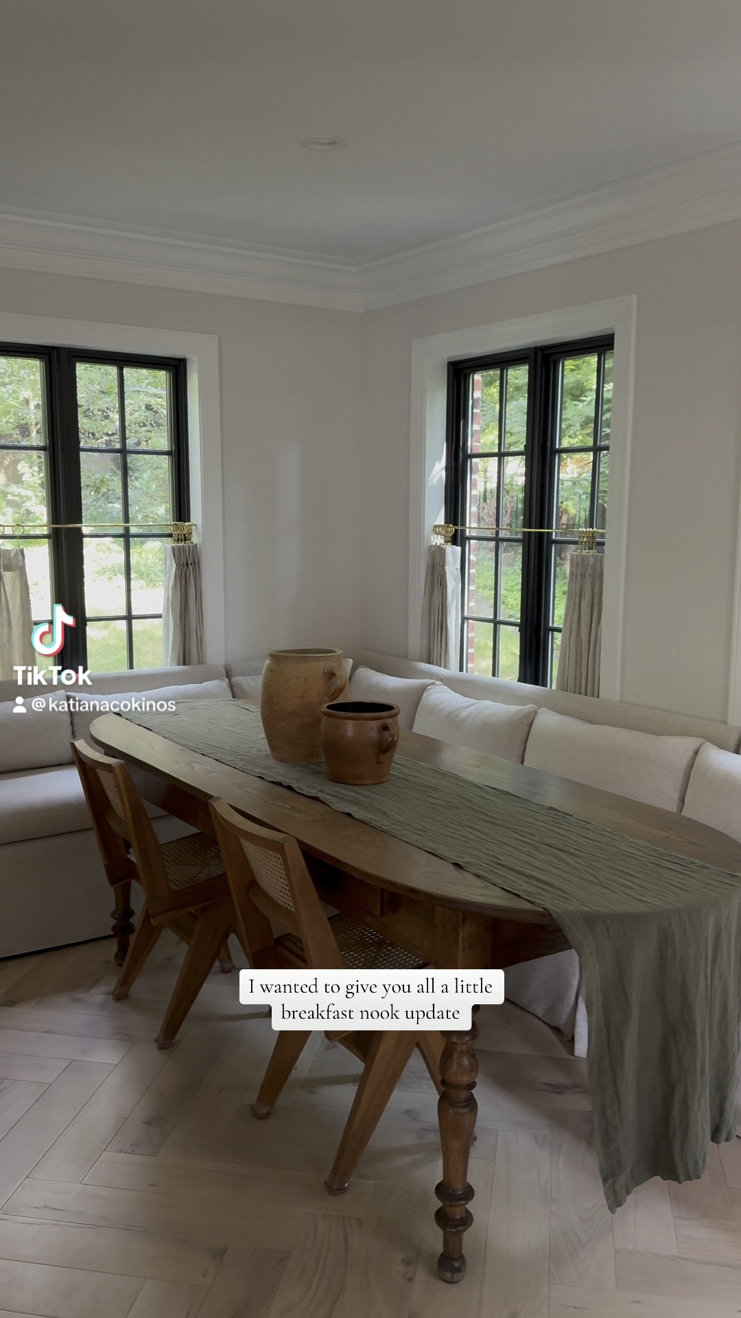 Breakfast nook refresh happening soon! 

#LTKstyletip #LTKhome #LTKVideo