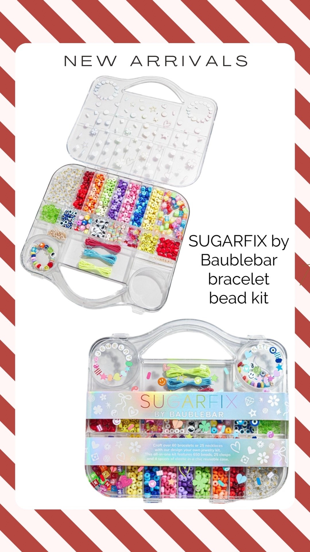 Great gift idea! New SUGARFIX by Baublebar bracelet making kit 

#LTKKids #LTKGiftGuide #LTKHoliday