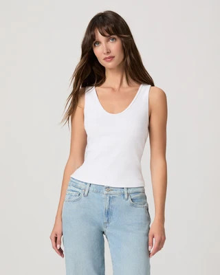 Bali Tank - White | Paige