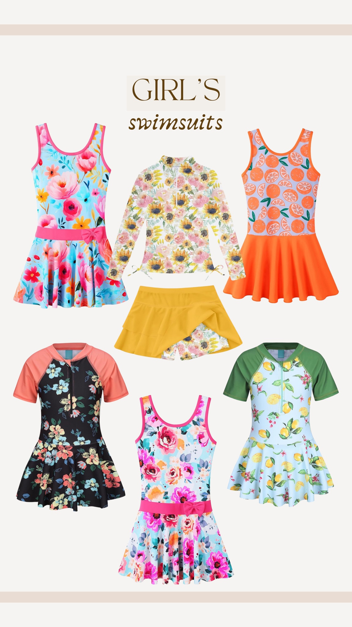 Girl’s Swimsuit - Summer - Swim

#LTKKids #LTKSwim #LTKSeasonal