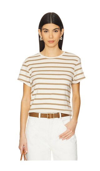 Kyle Tee in Ginger Stripe | Revolve Clothing (Global)