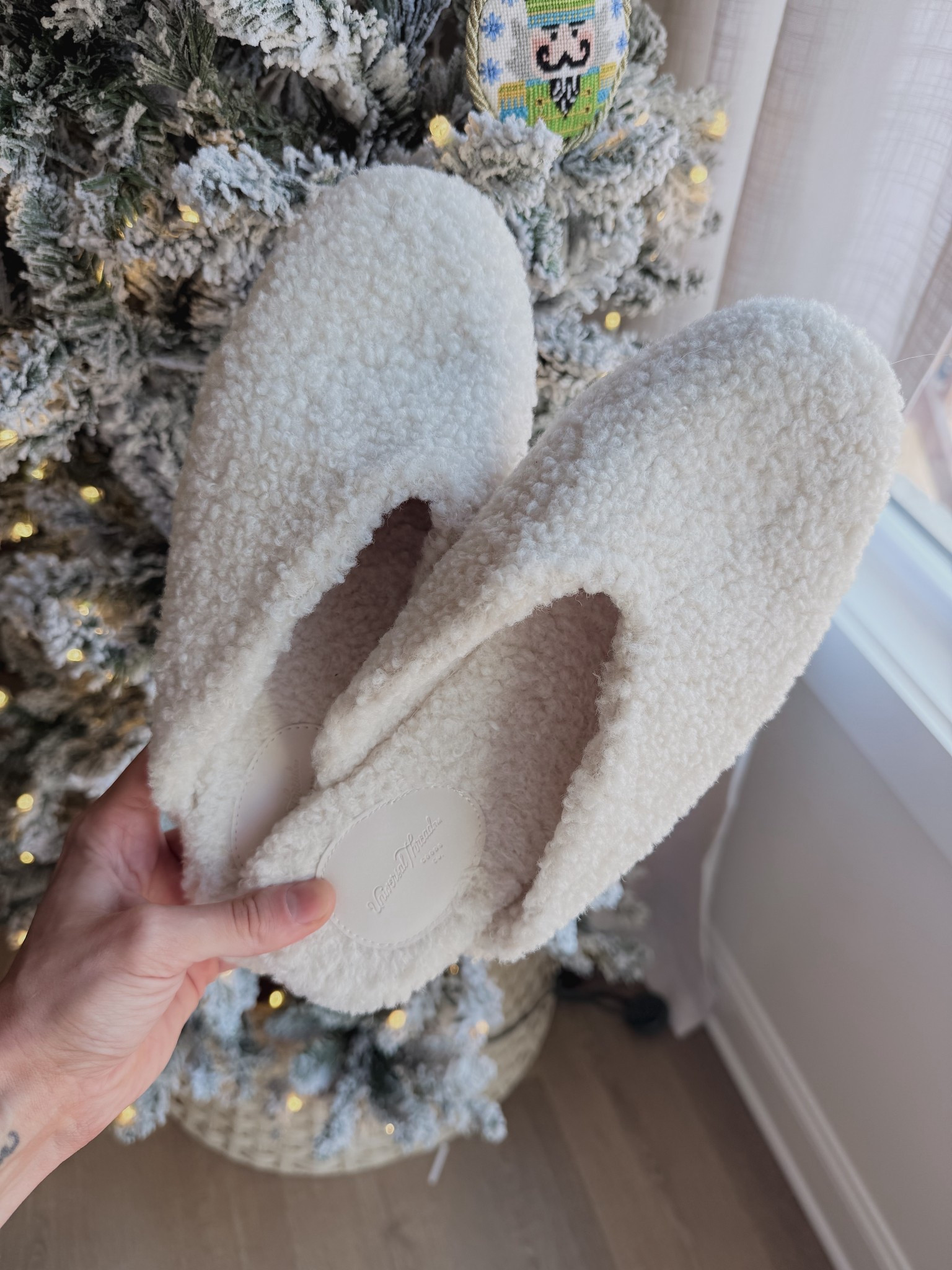 These are the CUTEST slippers ever! Soft bottoms but still more structured than some others I have. I went down 1/2 to a 9 & they fit perfect  

#LTKHoliday #LTKootd #LTKGiftGuide