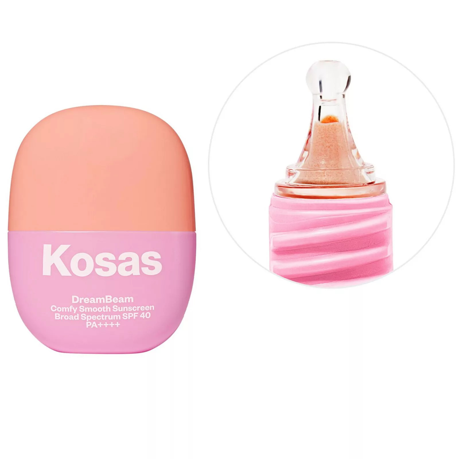Kosas DreamBeam Silicone-Free Mineral Sunscreen SPF 40 with Ceramides and Peptides, Size: .5 Oz | Kohl's