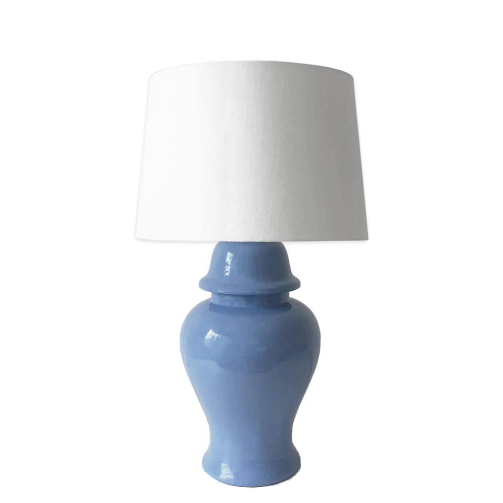French Blue Ginger Jar Lamp | Lo Home by Lauren Haskell Designs