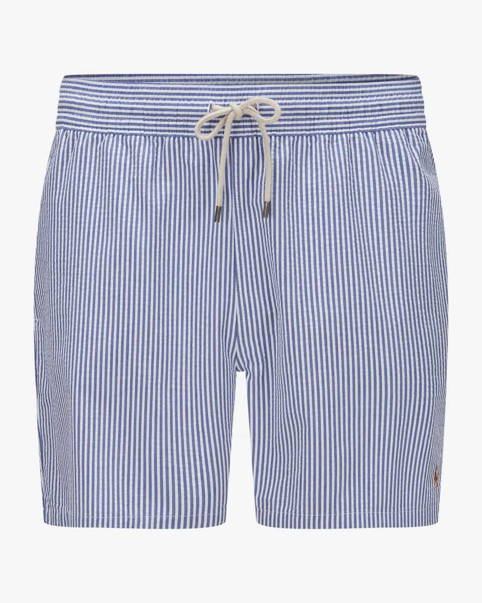 Badeshorts für Herren von Polo Ralph Lauren in Blau und Weiß. Das Modell
in modischem Streifen-... | Lodenfrey (DACH)