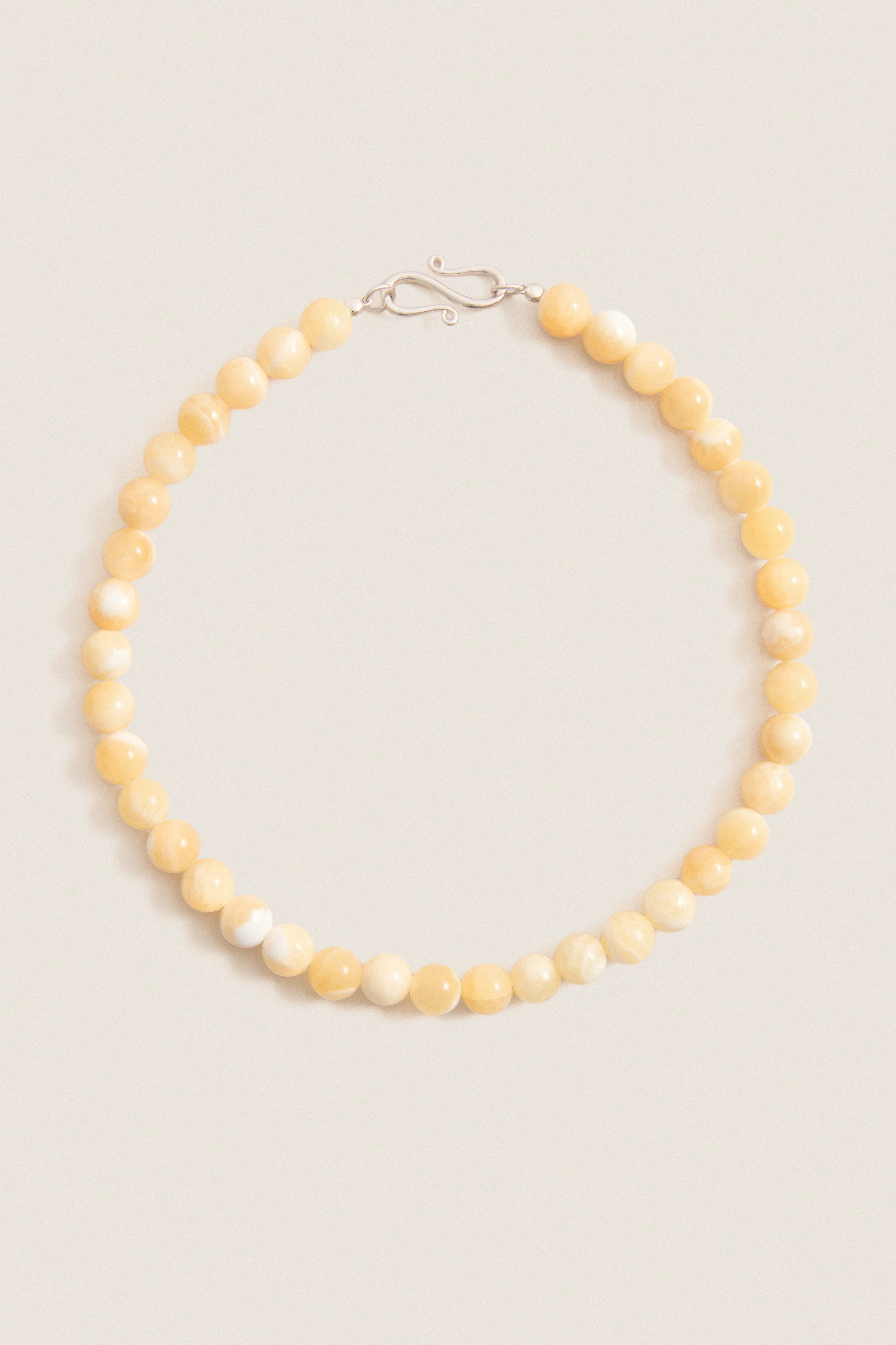 Beige Topaz Mary Necklace | Tuckernuck (US)