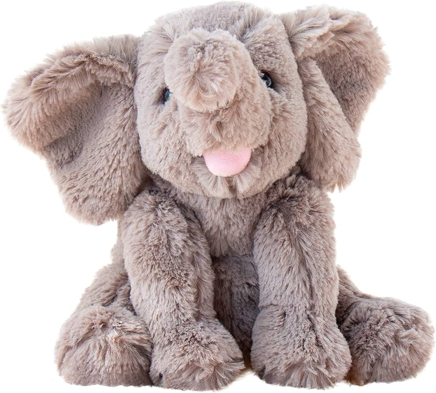 Hopearl Adorable Plush Calf Elephant Toy Floppy Elephish Ultra Soft Haggable Stuffed Animal Birth... | Amazon (US)