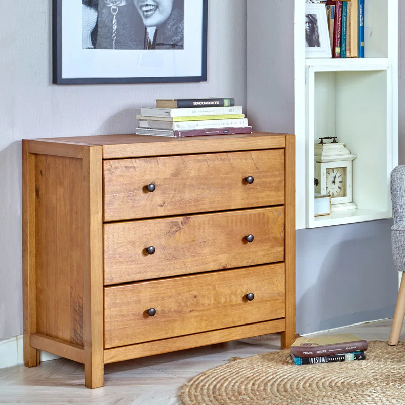 Amesfield 3 Drawer 31.5'' W Dresser | Wayfair North America