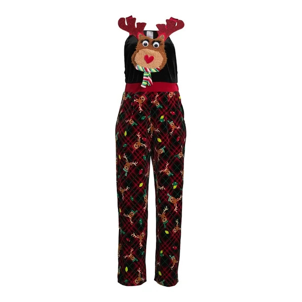 No Boundaries Junior's Christmas Jumpsuit - Walmart.com | Walmart (US)