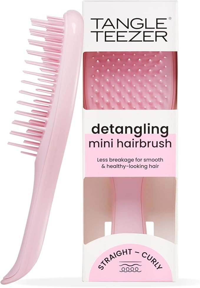 Tangle Teezer Mini Ultimate Detangler - For Wet & Dry Hair - Detangling Brush for All Hair Types ... | Amazon (UK)