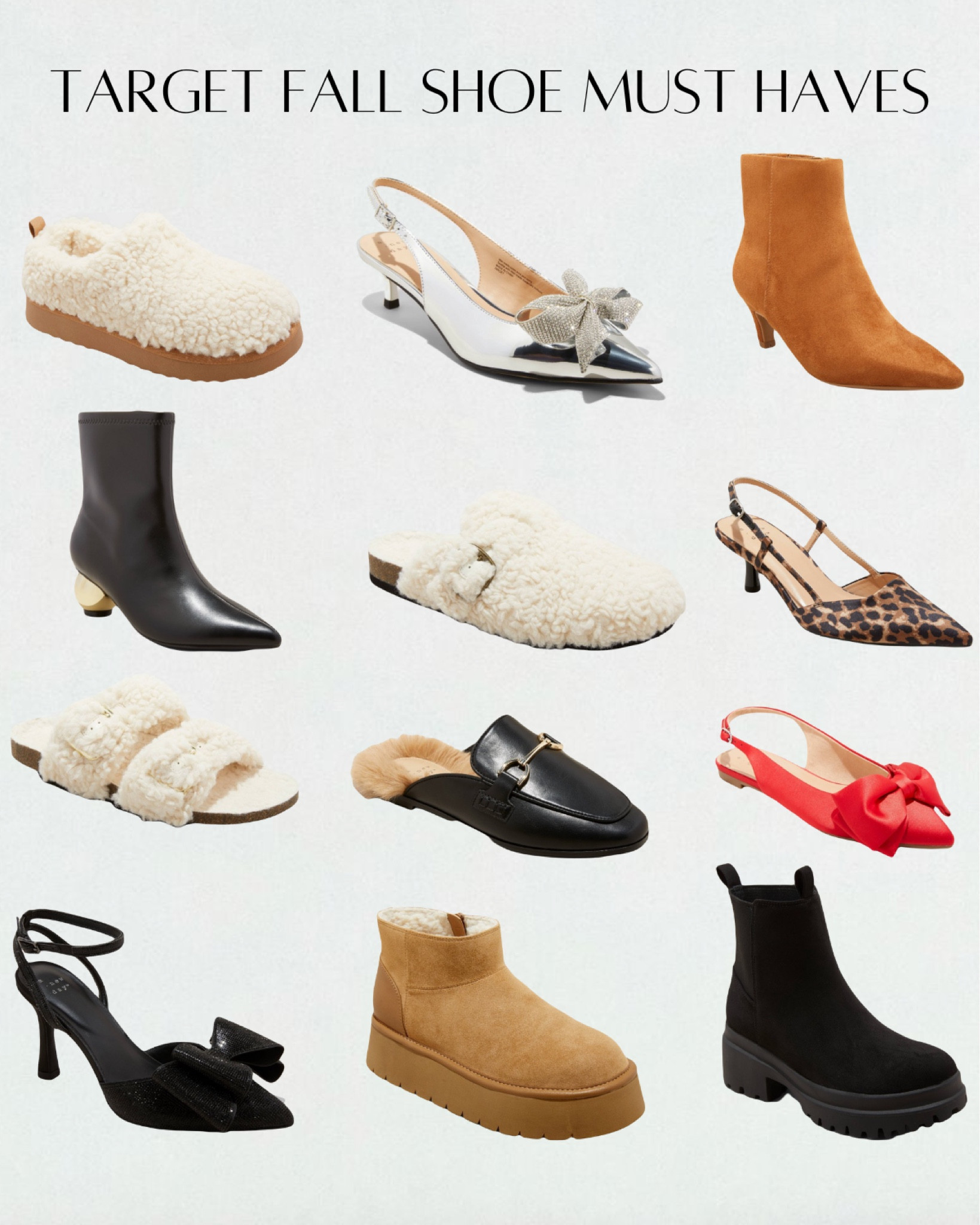 Target shoe must haves! 

#LTKShoeCrush #LTKSeasonal #LTKFindsUnder50