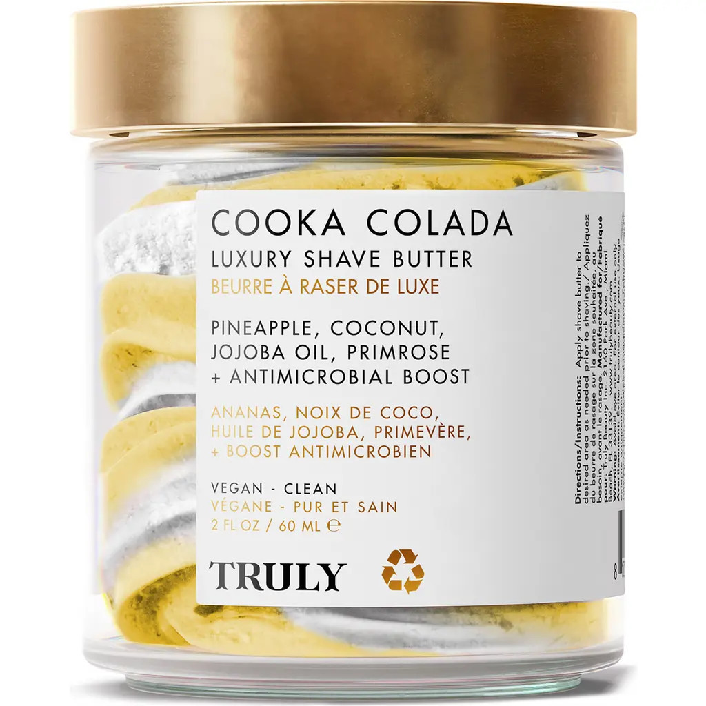 TRULY BEAUTY Cooka Colada Luxury Shave Butter at Nordstrom, Size 2 Oz | Nordstrom