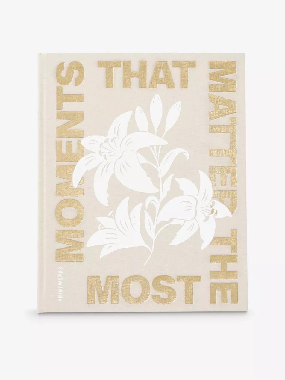 Moments That Matter Most photo album book 33cm x 27cm | Selfridges
