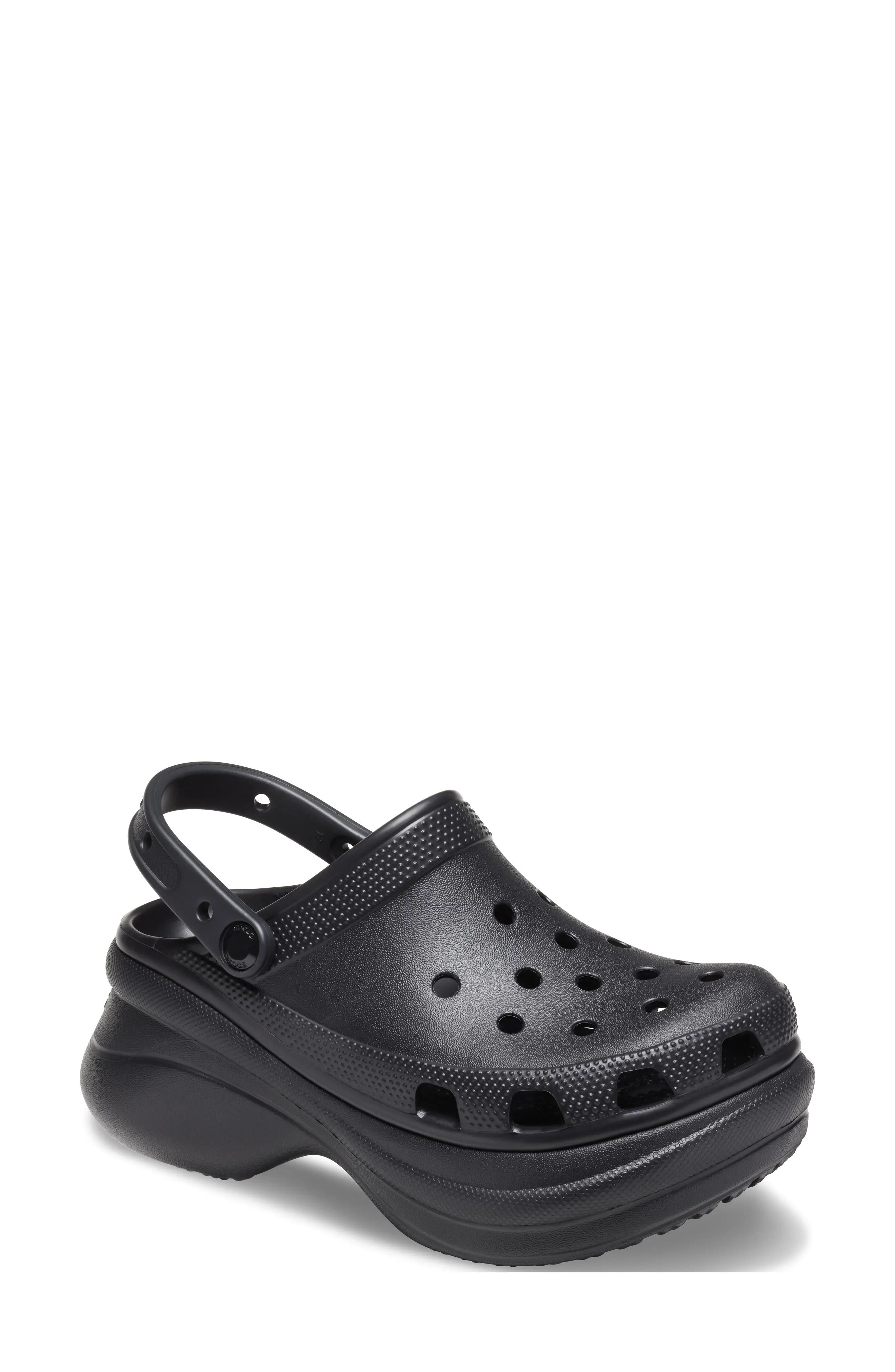 Women's Crocs(TM) Classic Bae Platform Clog, Size 9 M - Black | Nordstrom