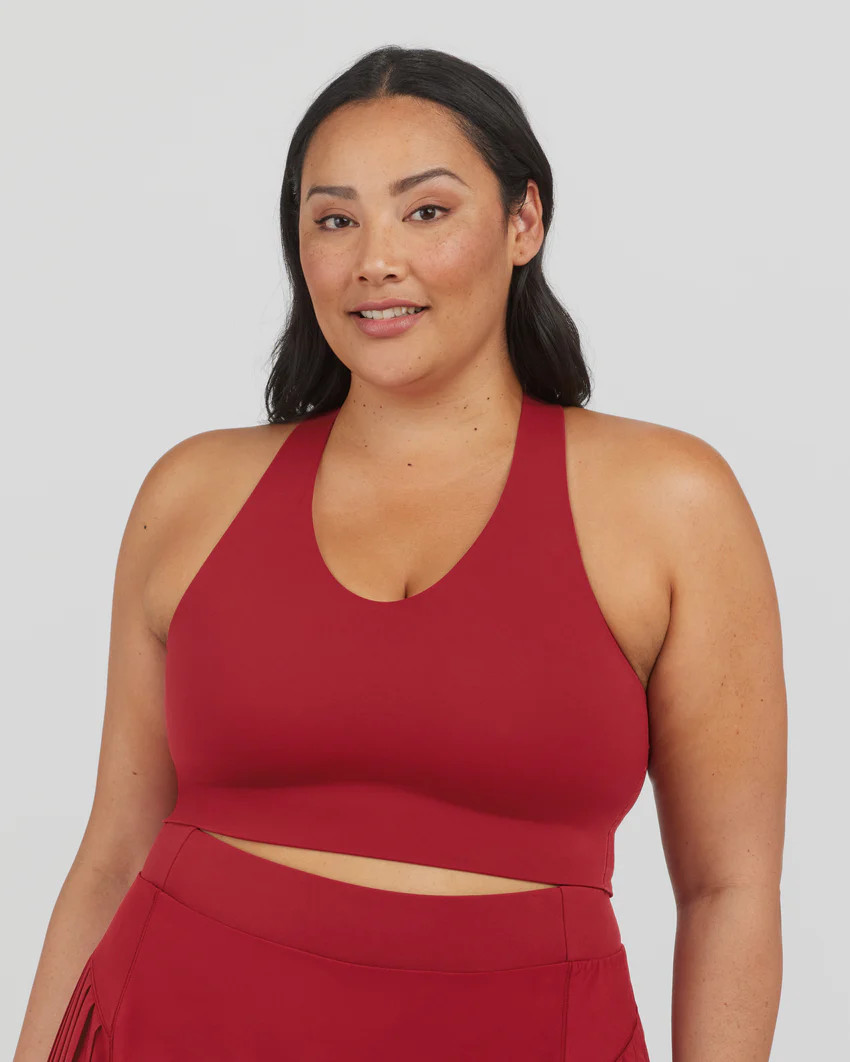 Longline Medium Impact Sports Bra | Spanx