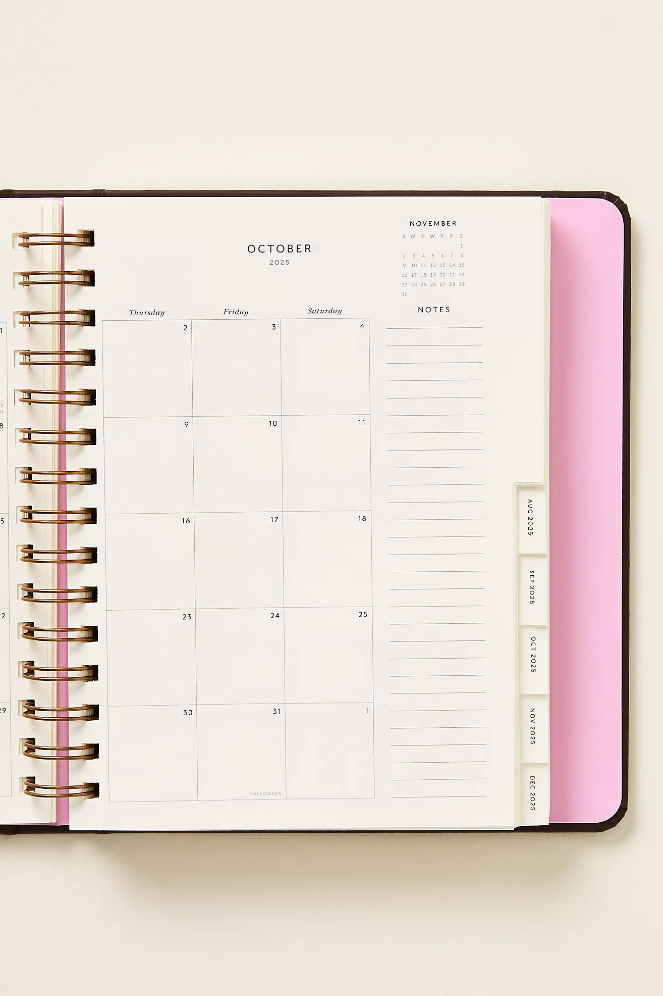 Rifle Paper Co. Spiral Planner 17-Month 2025-2026 | Anthropologie (US)