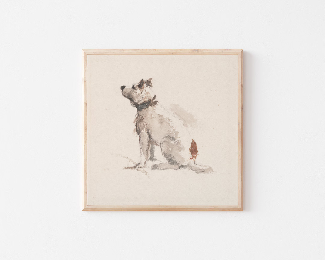 Vintage Dog PRINTABLE Artwork | Downloadable Prints | PRINTABLE Wall Art | Digital Downloads | Di... | Etsy (US)