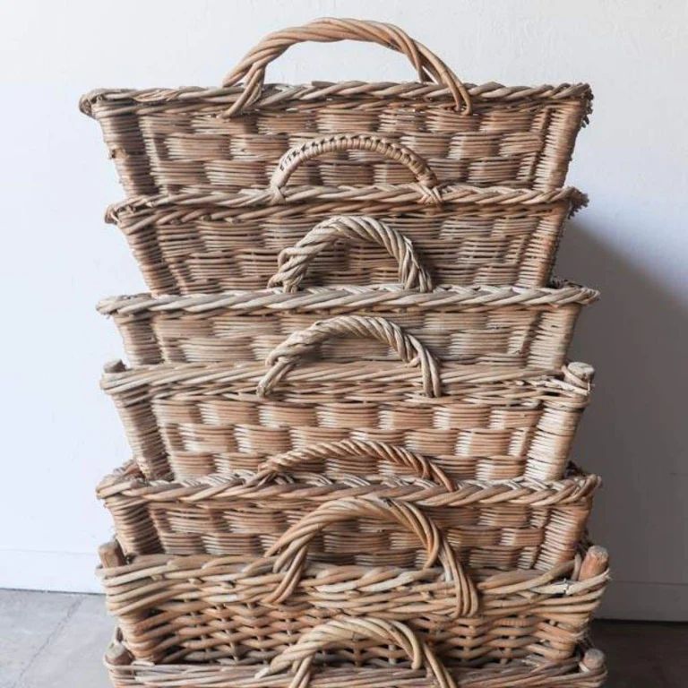 French Laundry Day Basket | Elsie Green US