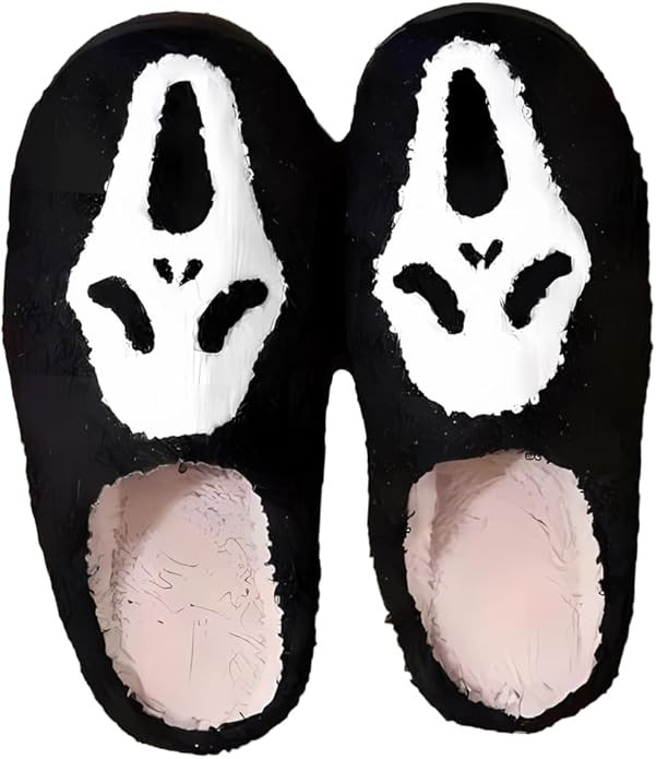 NODOIN Halloween Slippers for Women Soft Plush Comfy Slip-on House Shoes Cozy Warm Indoor Outdoor... | Amazon (US)