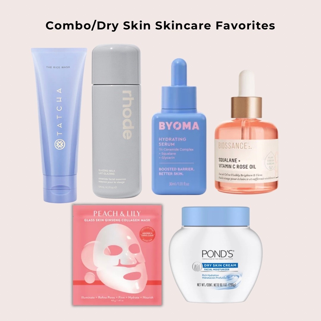 Skincare favorites for combo and dry skin 

#LTKBeauty #LTKFindsUnder50 #LTKselfcare