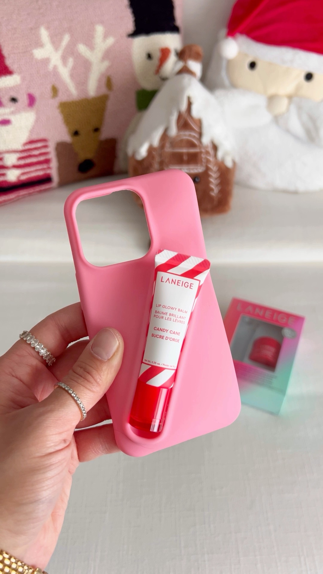 Amazon gifts for her, Amazon gift guide for her, Amazon gift ideas for her, Amazon stocking stuffers, stocking stuffer ideas, Rhode phone case, Rhode lip balm phone case, Rhode lip gloss phone case, laneige, holiday beauty, summer Fridays 

This phone case is too cute!!🎀💋 holds Rhode, Summer Fridays, Laneige, etc!🩷 Paired it with this CUTE Laneige peppermint holiday set!😍 these two make the perfect gift pairing or stocking stuffers!🎄 

#LTKBeauty #LTKGiftGuide #LTKHoliday