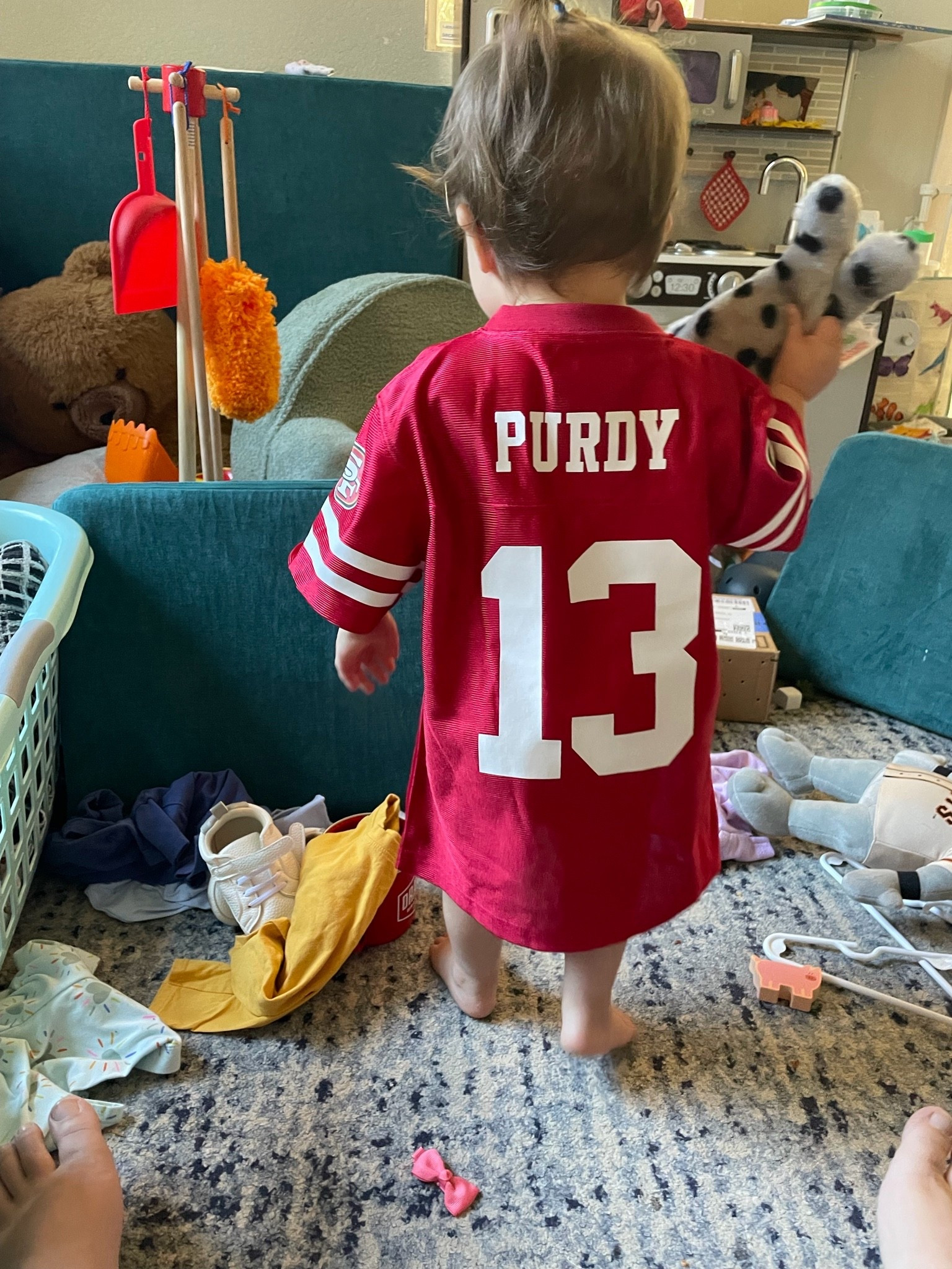 A game day throwback! Niner faithfuls forever!

#LTKdayinmylife #LTKmomlife #LTKKids