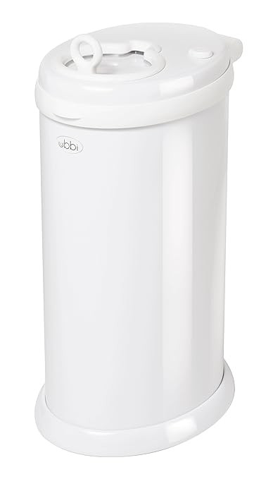 Ubbi Steel Diaper Pail, Odor Locking, No Special Bag Required, Award-Winning, Registry Must-Have,... | Amazon (US)