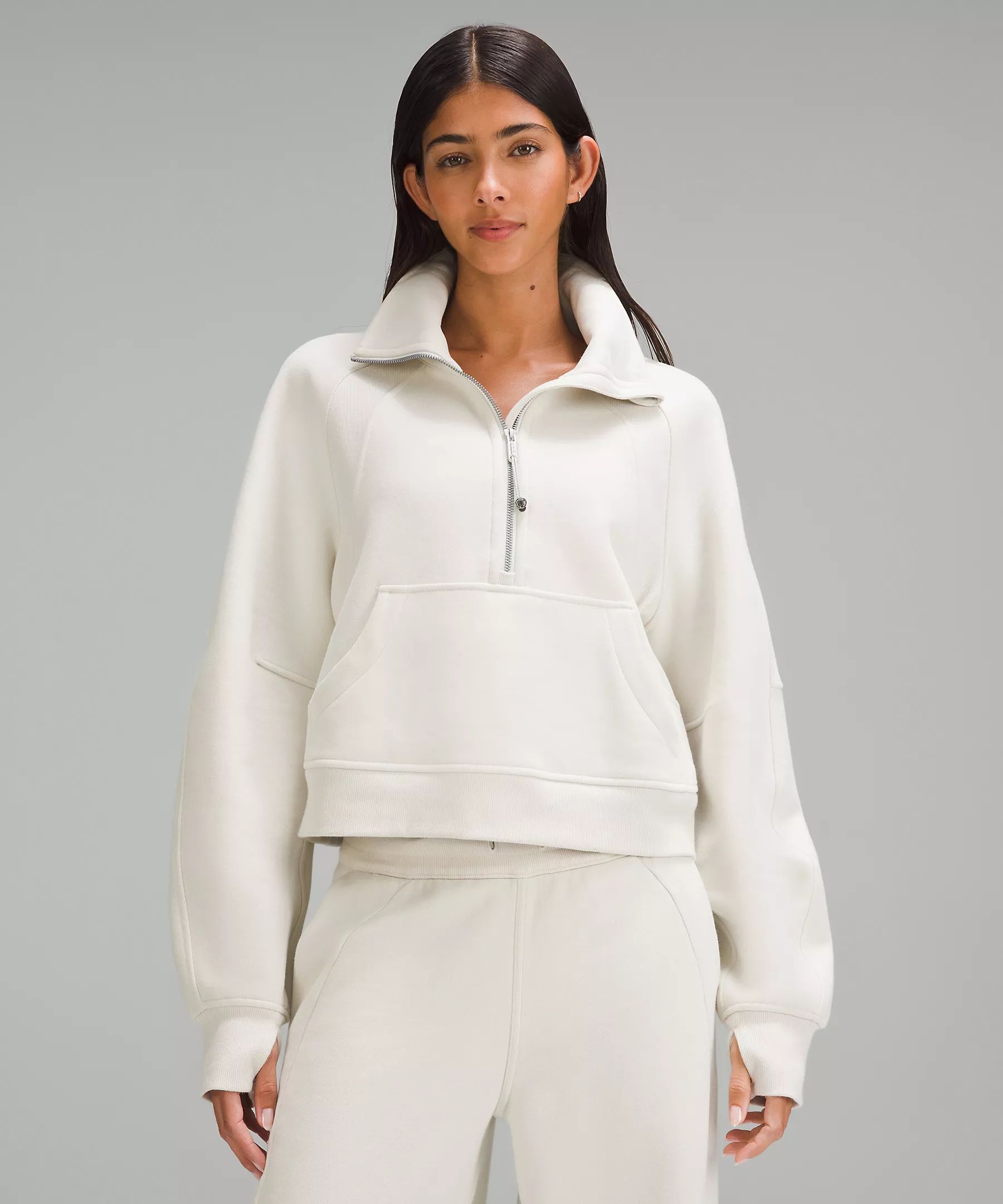 Scuba Oversized Funnel Neck Half Zip | Women's Hoodies & Sweatshirts | lululemon | Lululemon (US)