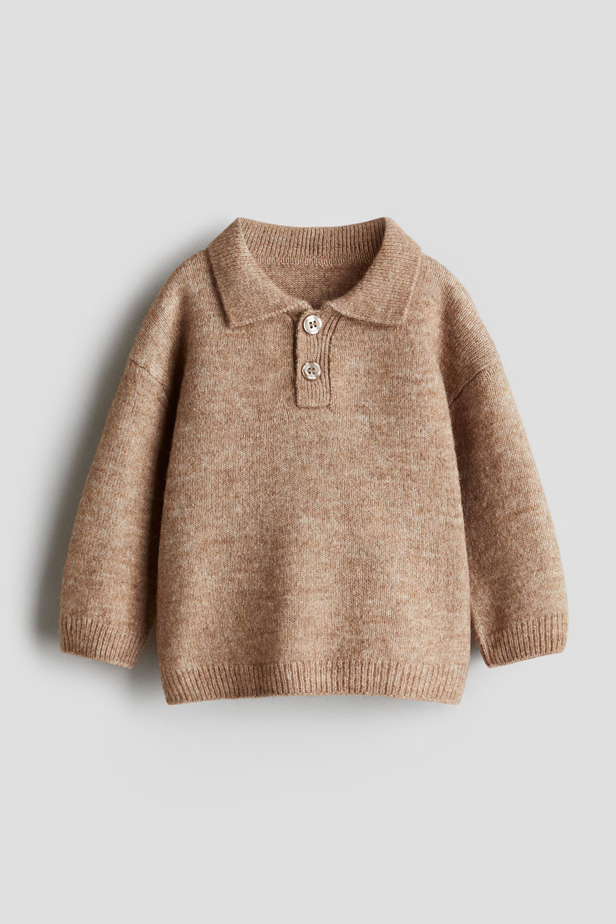 Fine-Knit Polo Sweater | H&M (US + CA)