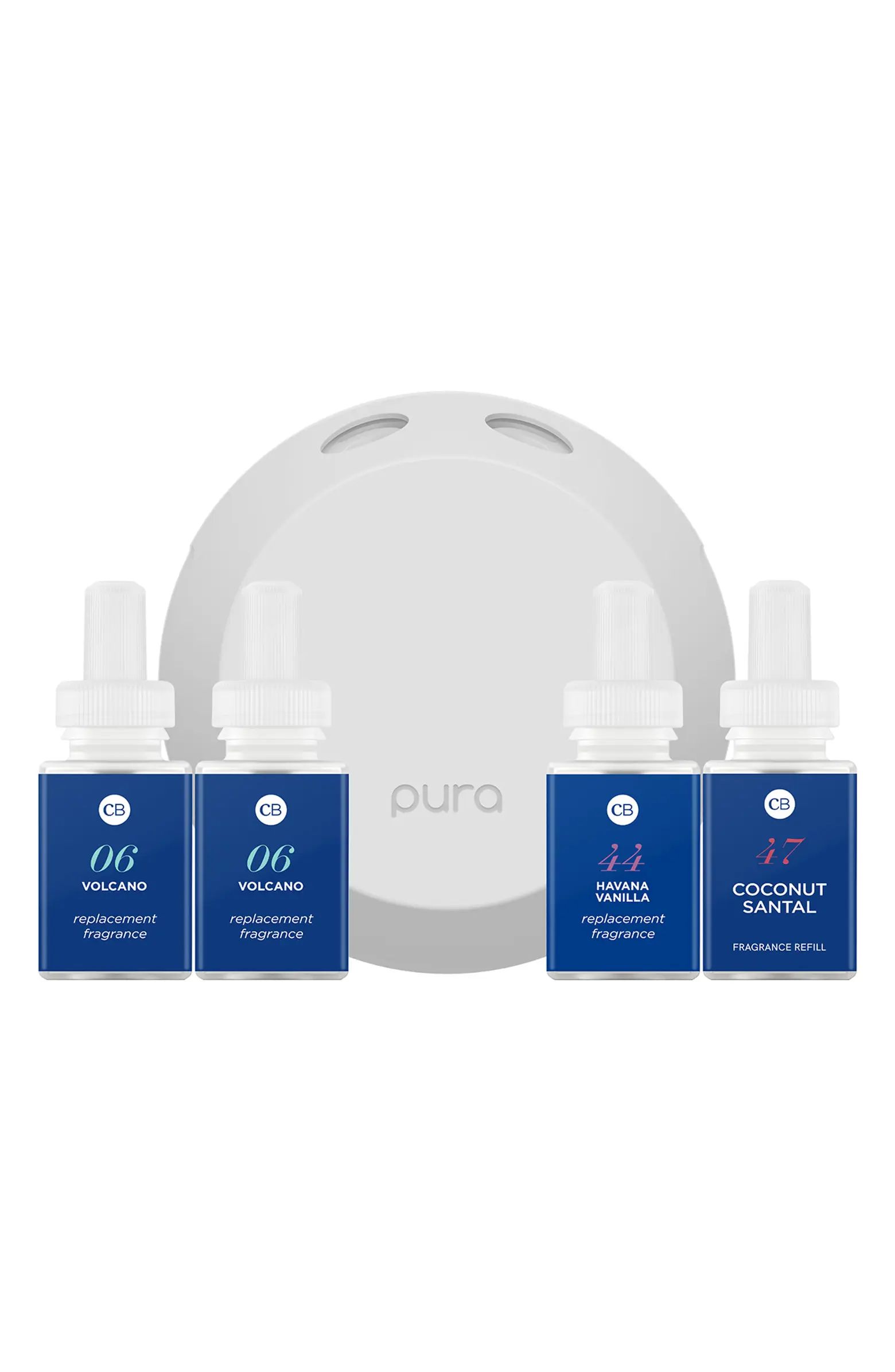 PURA x Capri Blue Best Sellers & Pura 4 Smart Fragrance Diffuser & Refill Set | Nordstrom | Nordstrom