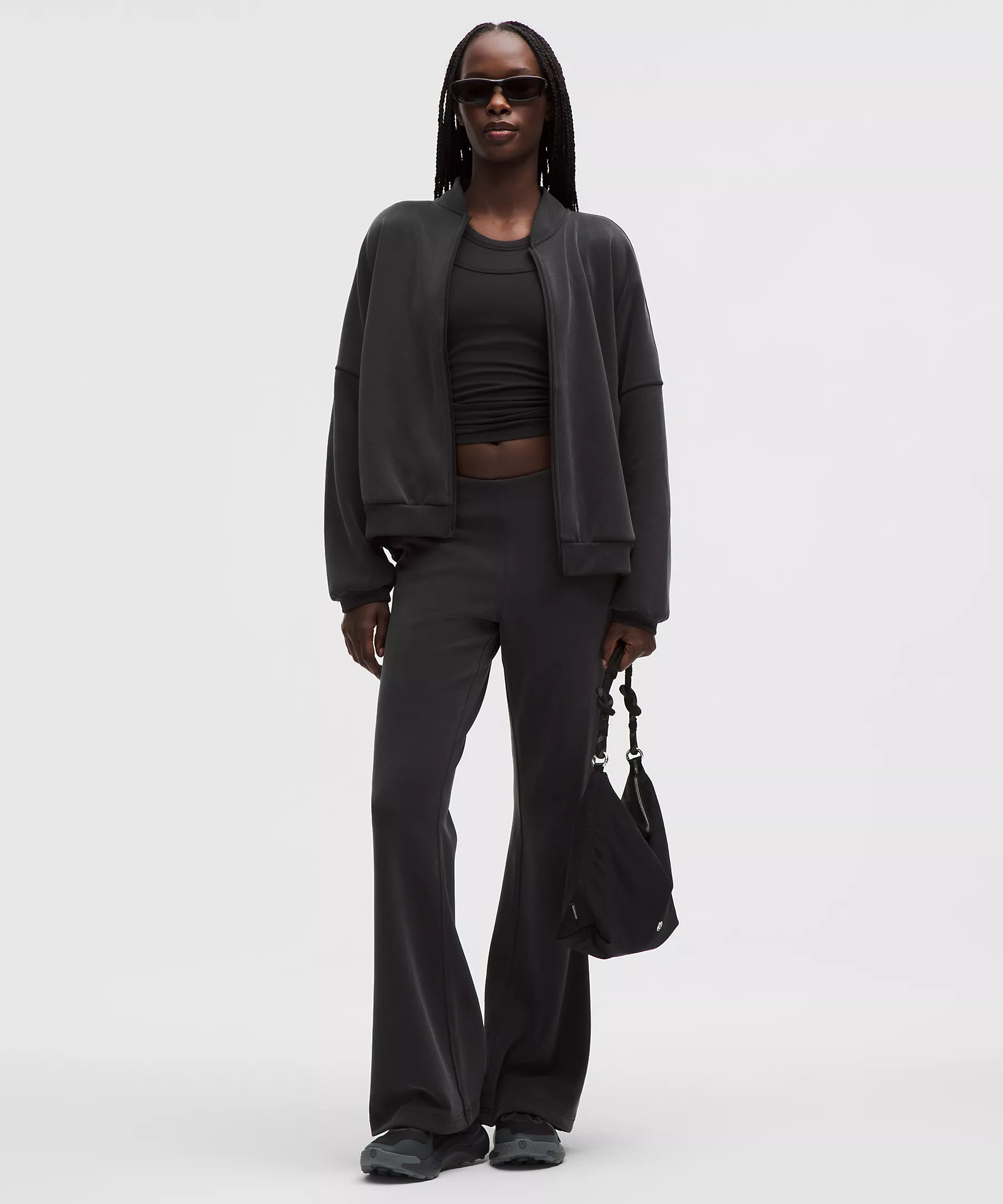 Brushed Softstreme Oversized Bomber Jacket | Lululemon (US)