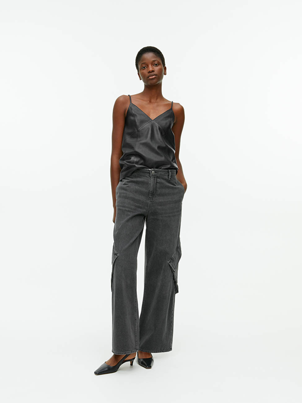 Denim Cargo Trousers | ARKET (US&UK)