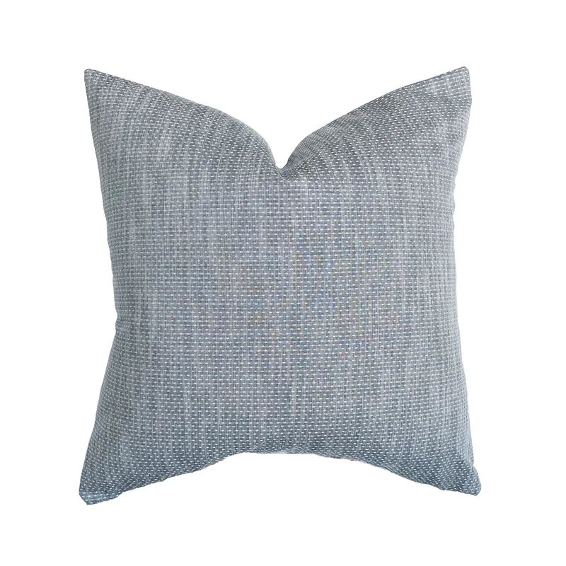 Layne | Chambray Dot Pillow Cover | Linen & James