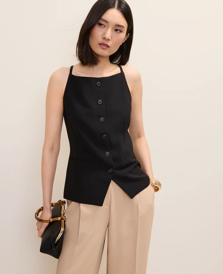 The Cutaway Vest | Ann Taylor