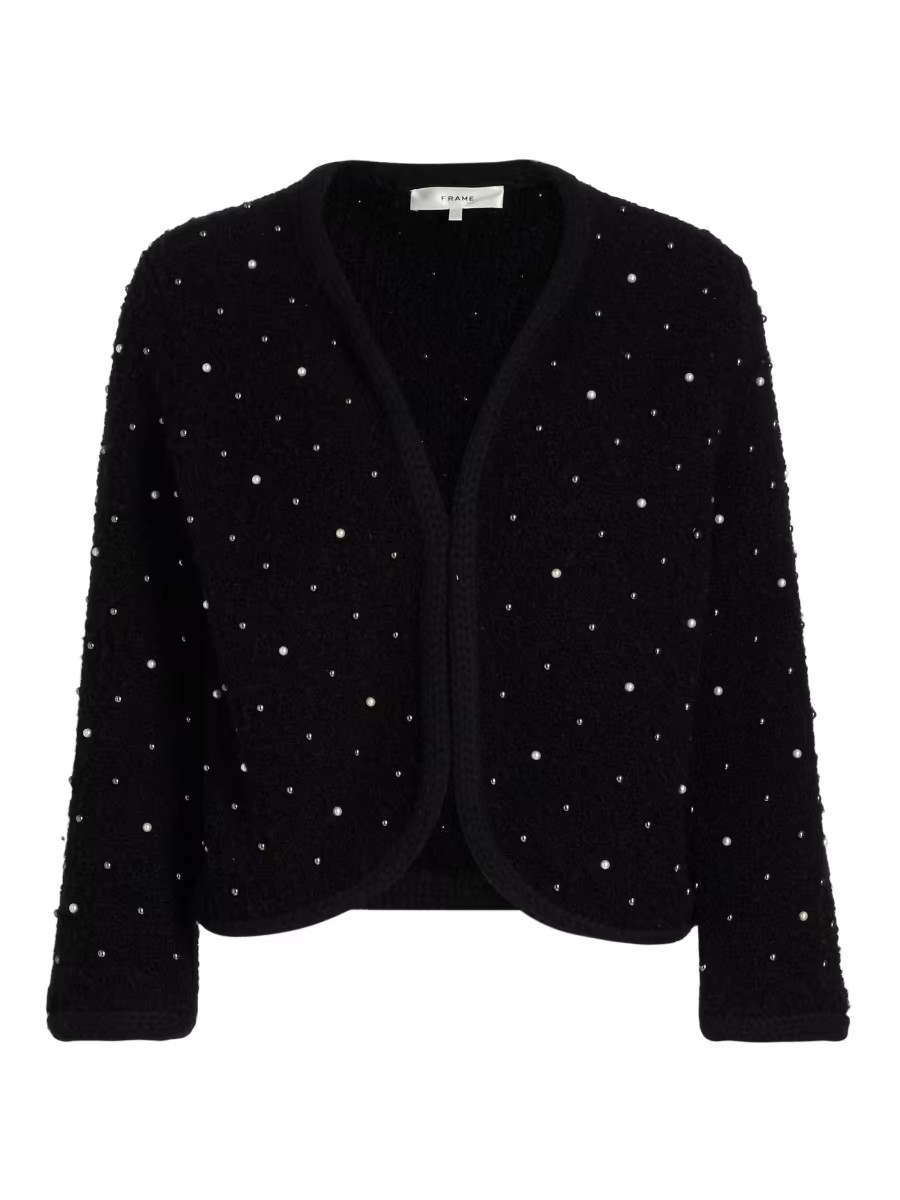 The Embellished Knit Jacket | Saks Fifth Avenue