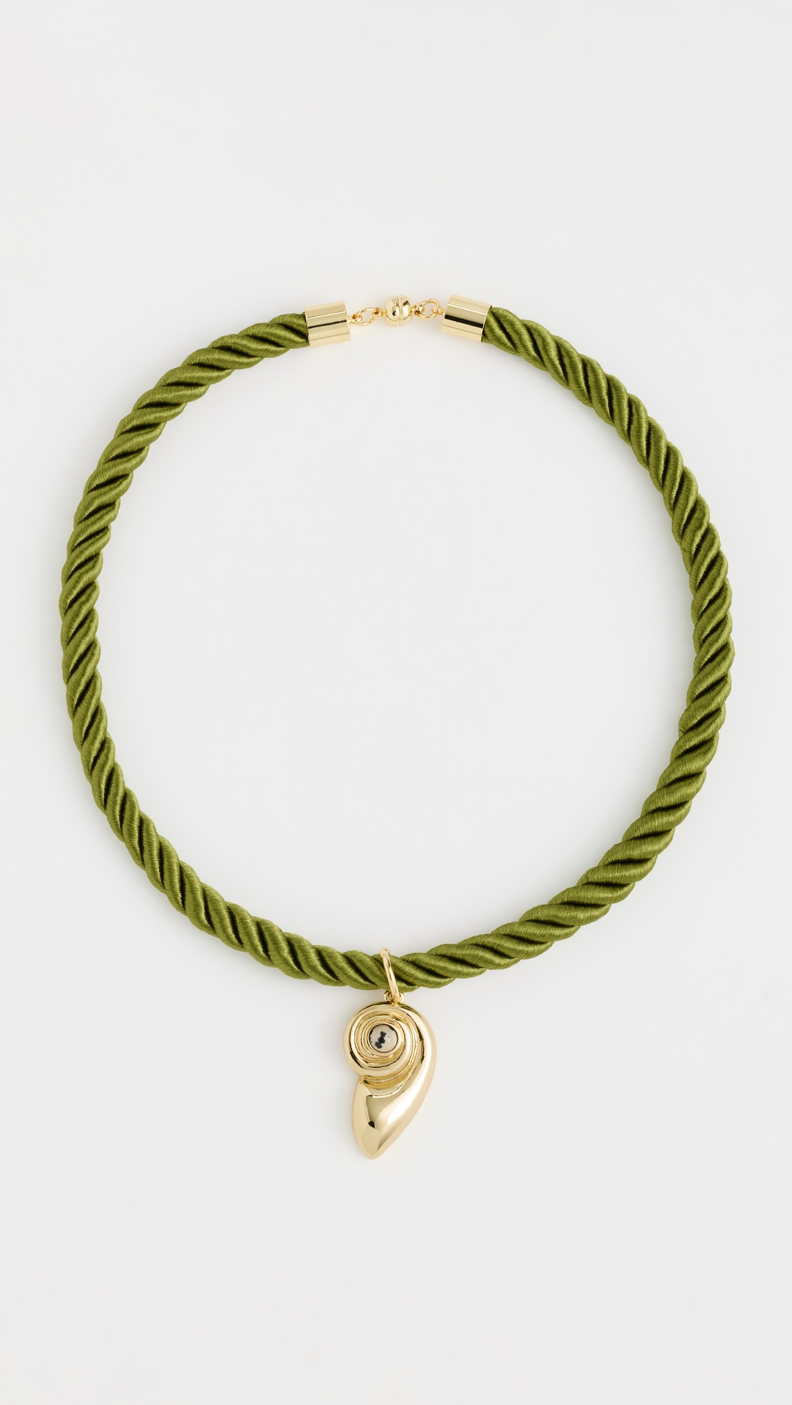Luv Aj The Palma Shell Cord Necklace Gold One Size | Shopbop