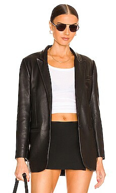 SPRWMN Blazer in Black from Revolve.com | Revolve Clothing (Global)