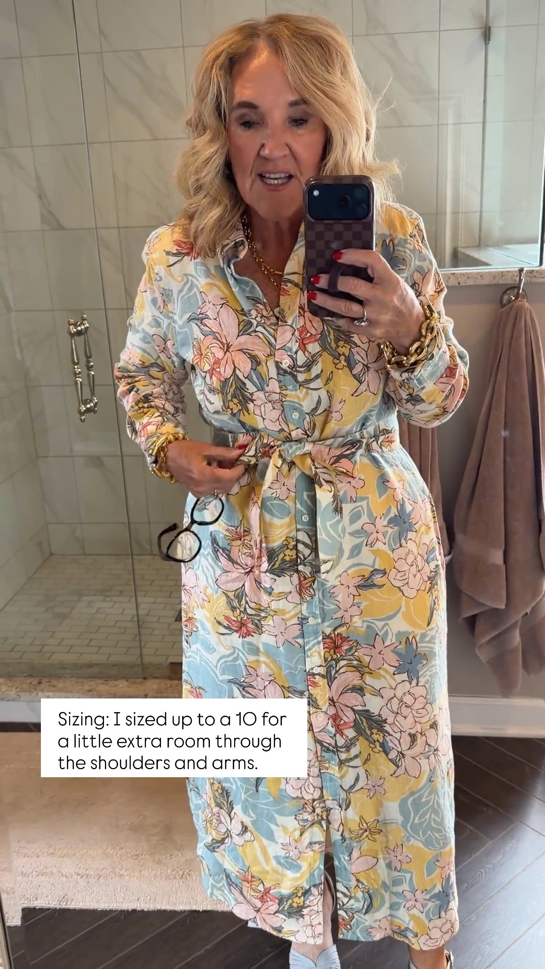 Whether you’re headed to a wedding, barn reception, bridal shower, baby shower, vacation dinner, or beach getaway, this beautiful floral midi is effortlessly elegant and so comfortable to wear.

Sizing: Wearing a Size 10 (sized up).

💛 LTK MADE EASY
❤️ Heart = Support my posts
🔖 Save = Get restock alerts

#LTKootd #LTKOver40 #LTKWedding