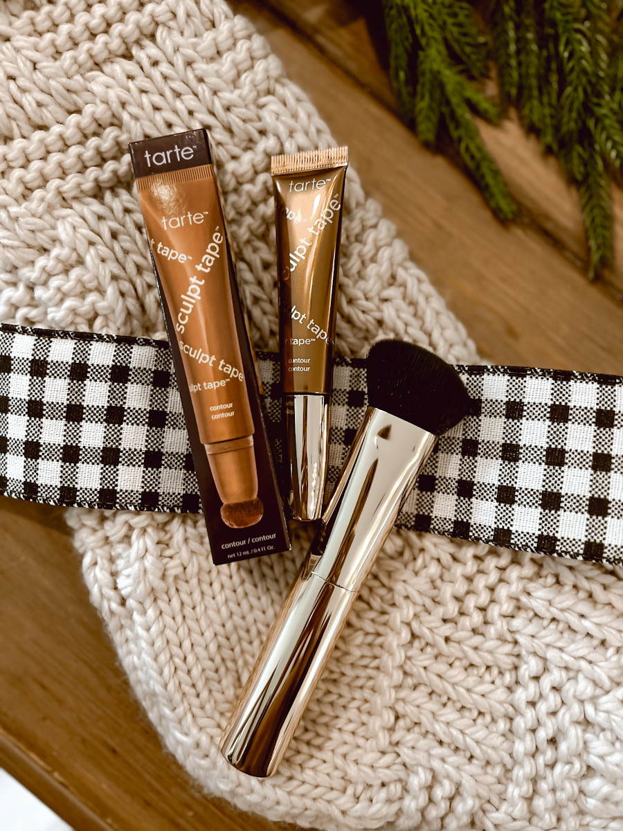 The Tarte Sculpt Tape is an amazing contour product! It has easy application, a variety of color options, and this angled brush is perfect for application.  

 #LTKBeauty