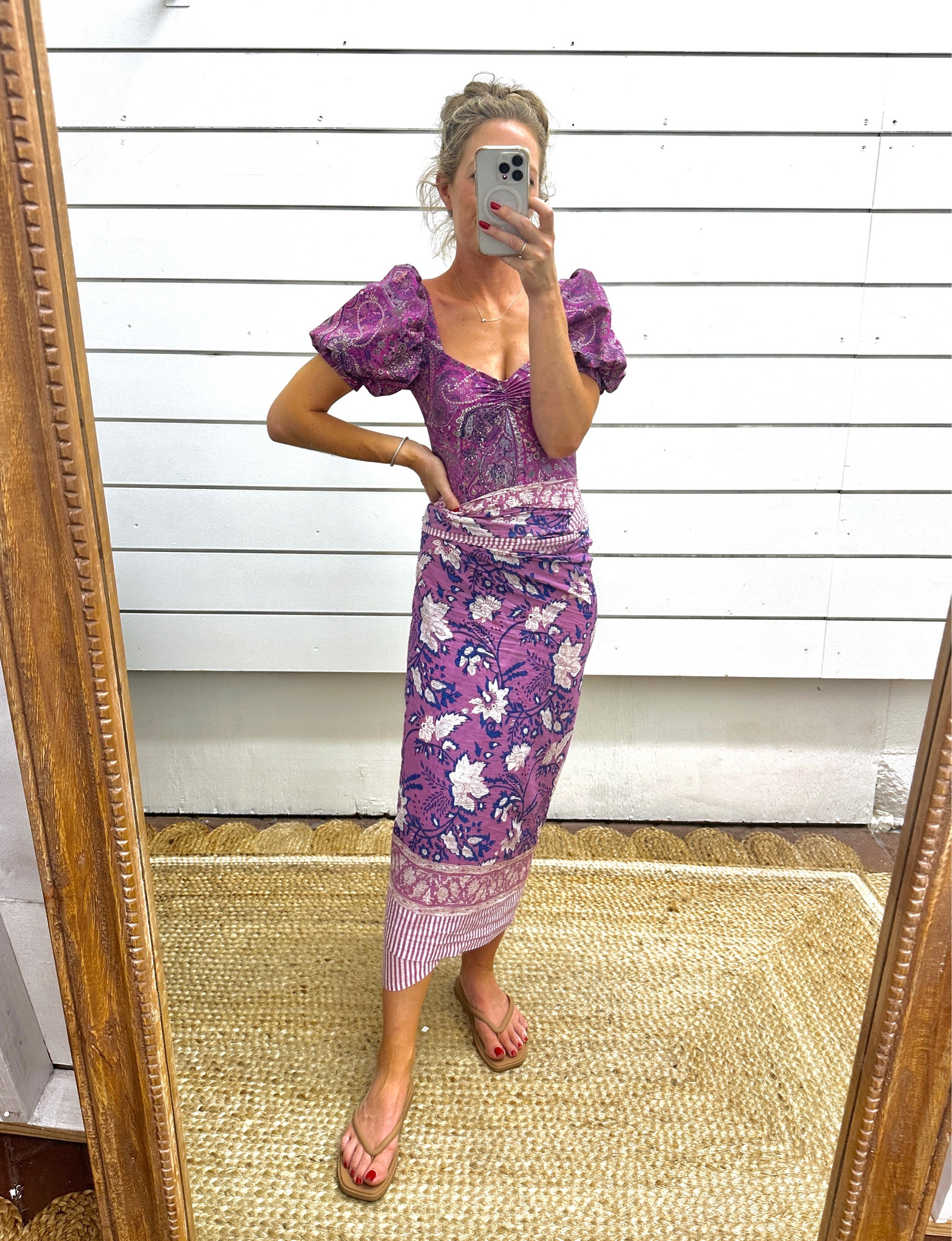 🚨This swimsuit is almost $200 off!!! The fabric is so soft, the puff sleeve is a showstopper. I’m usually an XS or S in swimsuits, but took an XS. Also I originally bought the wrap as a pool sarong, but I’ve used it in so many other ways already – tablecloth, plane blanket, shawl, skirt with a white button-down. Inexpensive and so useful. 

#LTKSaleAlert #LTKPetite #LTKSeasonal