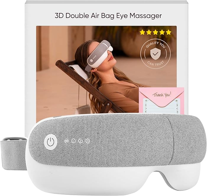 Eye Massager & Bluetooth Heat Sleep mask,Parents Gift Sets |With storage bag & greeting card | Mi... | Amazon (US)