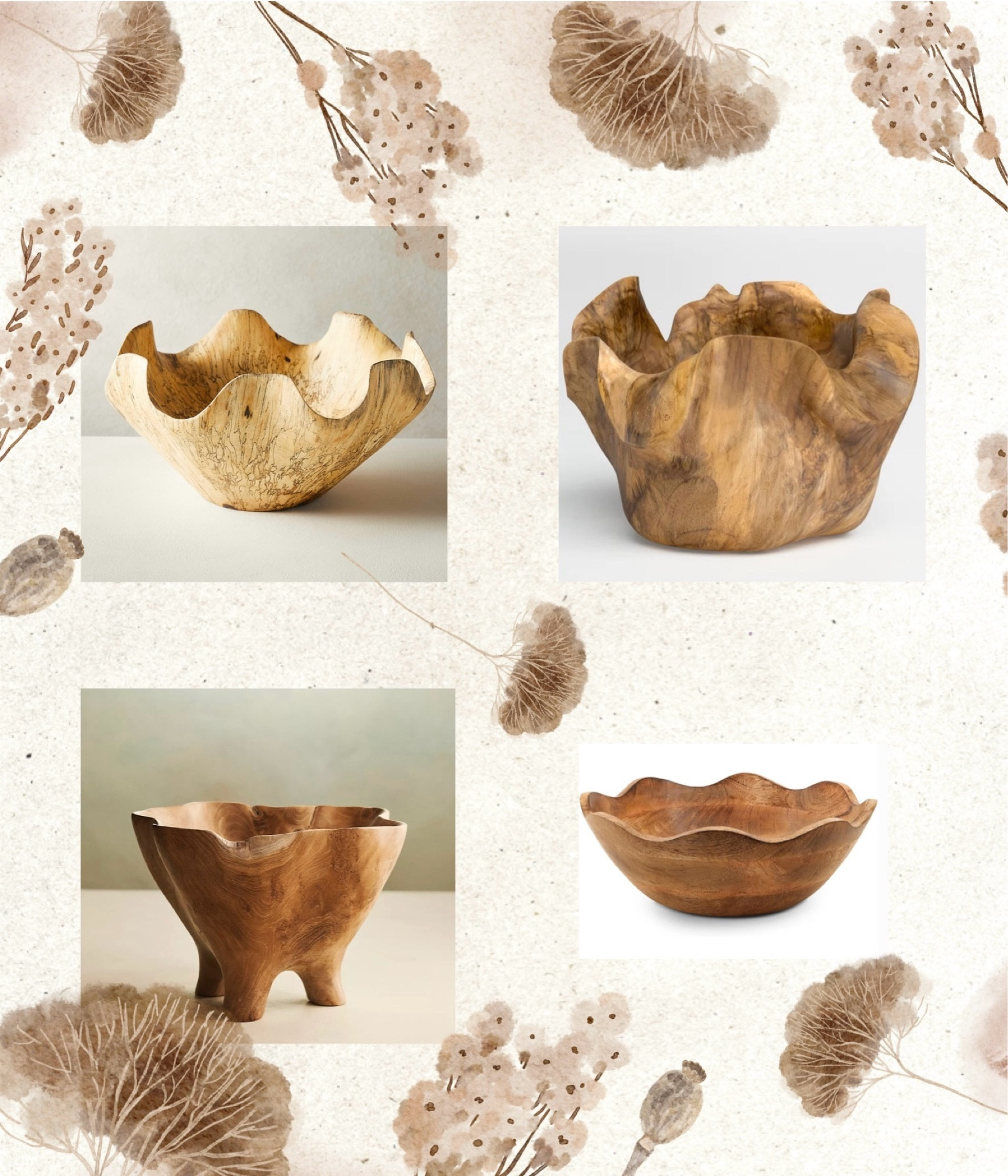 Organic wood bowl 
Kitchen decor 
Hand made 

#LTKHome