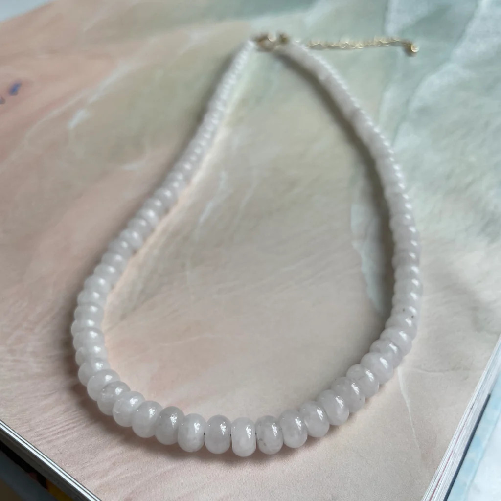 Frosted Ice Gemstone Necklace | Erin McDermott Jewelry