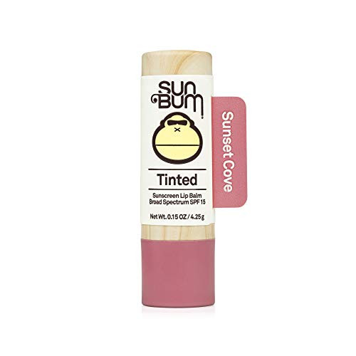 Sun Bum Tinted Lip Balm Sunset Cove | SPF 15 | UVA / UVB Broad Spectrum Protection | Sensitive Sk... | Amazon (US)