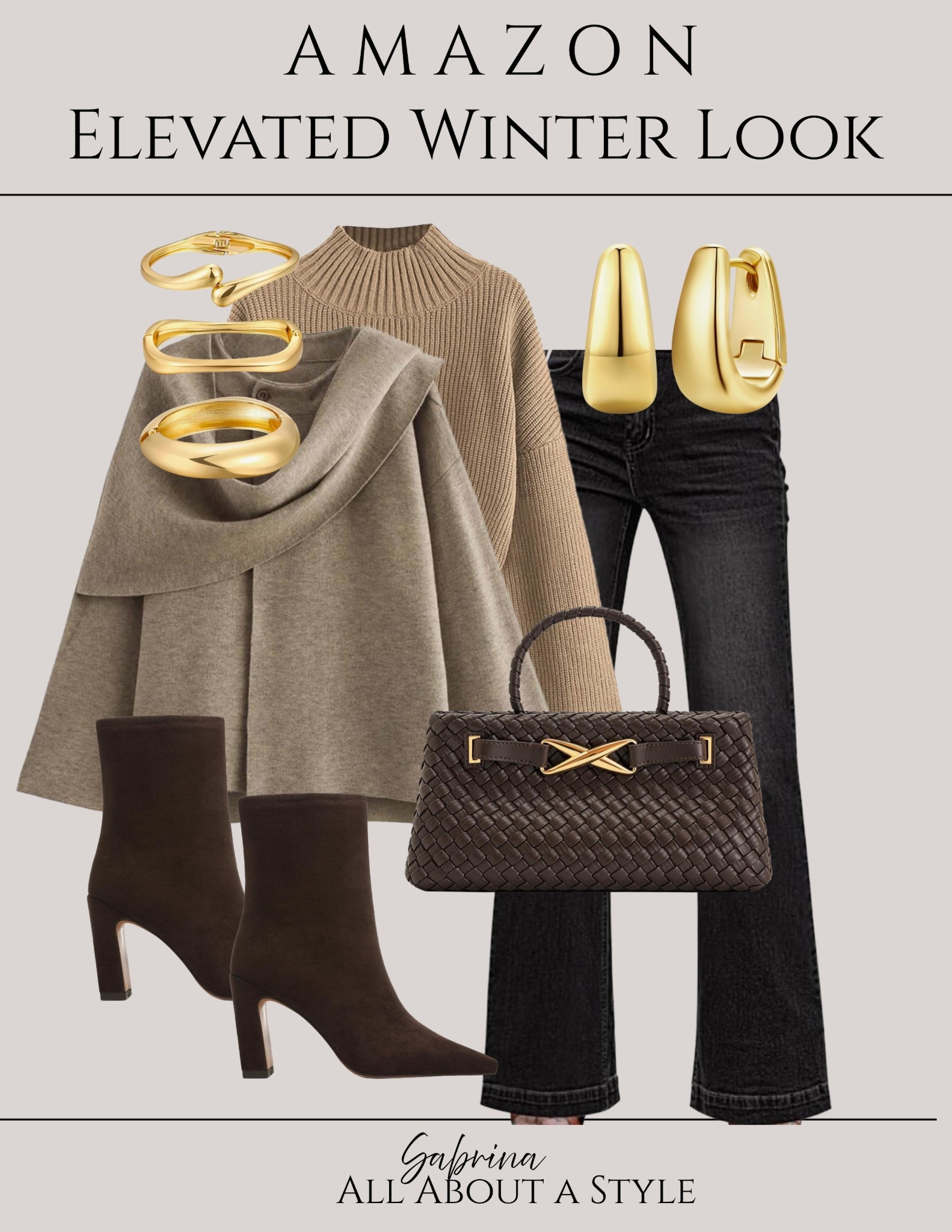 A perfect winter cozy, yet chic look. 

#CozyWinterLook #ChicWinterStyle #CozyAndChic #WinterOutfitInspo #NeutralWinterStyle #EverydayWinter #LTKStyle

#LTKootd #LTKOver40 #LTKSeasonal
