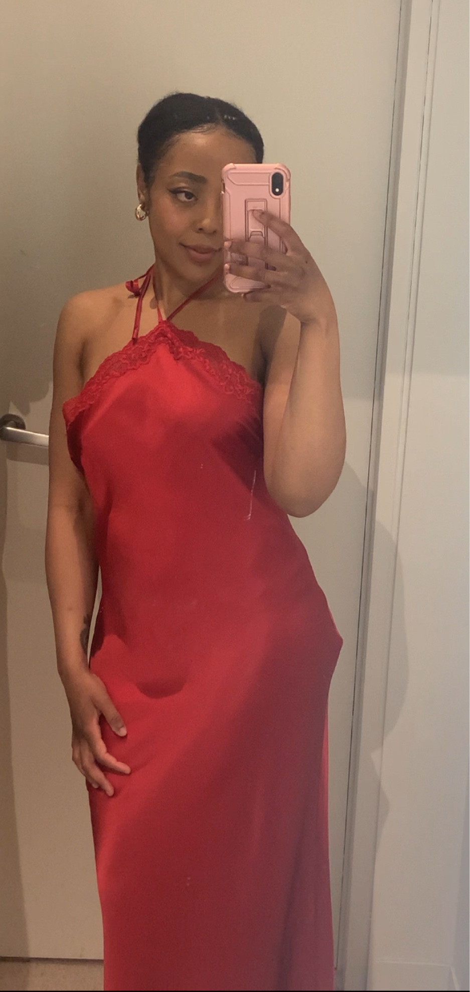 red dress silk dress reformation dress midi dress pretty dress date night dress summer dress party dress 

#LTKeurope #LTKstyletip #LTKparties